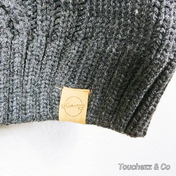 Weatherproof Vintage- Button Mock- Neck Sweater - Picture 4 of 6